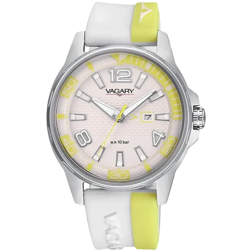 VAGARY Bianco Argento e Giallo IH3-217-12