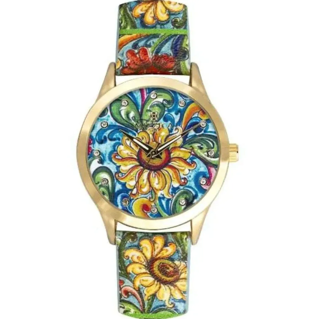 Orologio donna solo tempo donna Mizzica Girasole MB107