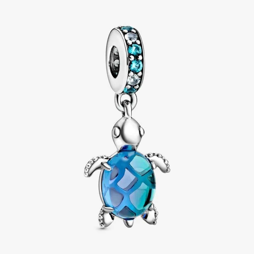 Pandora Charm pendente Tartaruga di mare in vetro di Murano