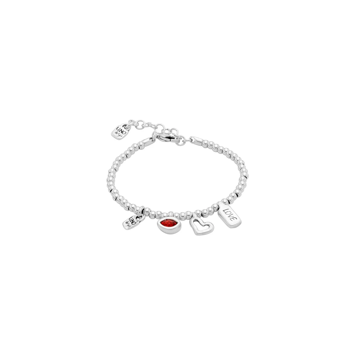 Bracciale da donna Uno de 50 - I'M WAITING FOR YOU RED - PUL1852ROJMTL0M