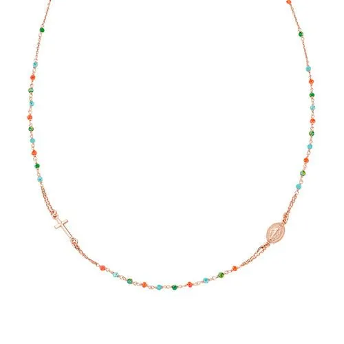 Rosario Girocollo Cristalli Multicolor - CRO10RCVT3