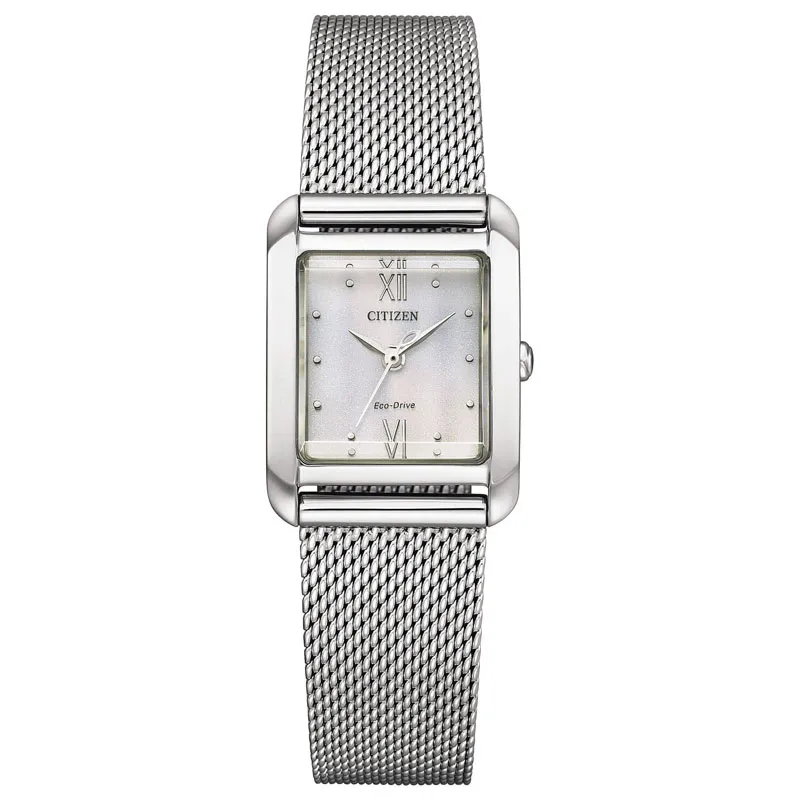 CITIZEN – OROLOGIO DONNA – OROLOGIO SOLO TEMPO CITIZEN QUADRANTE BIANCO