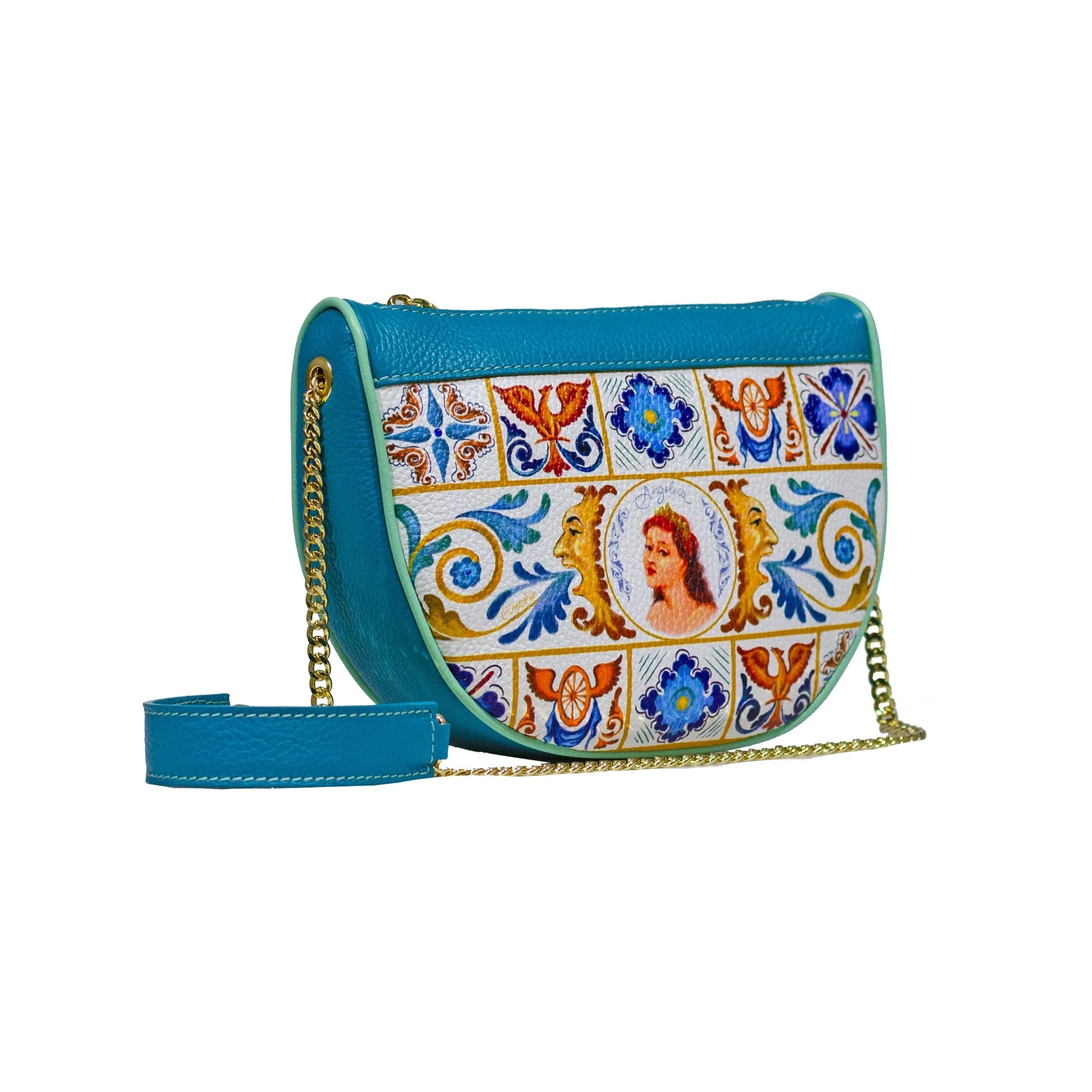 Mezzaluna Slice Ammia - Angelica - Bianca e Turchese