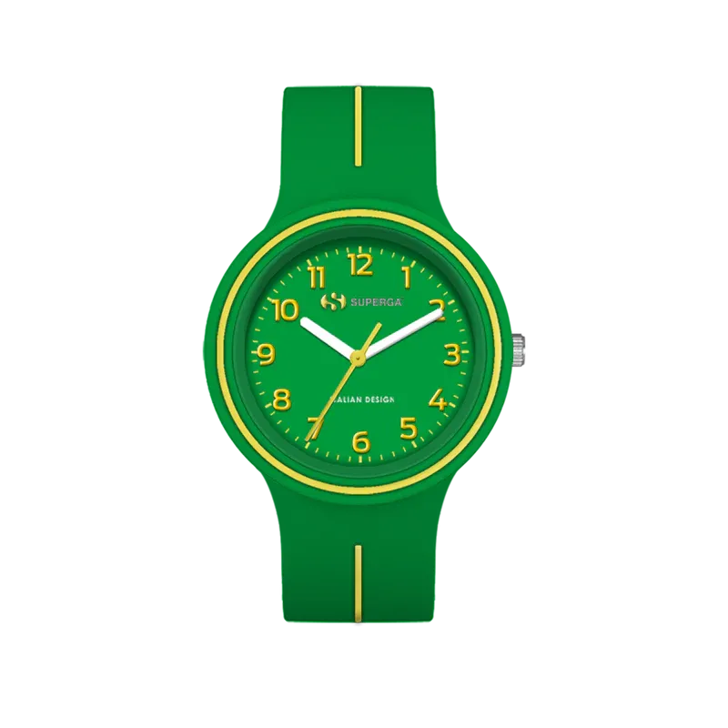 Superga Orologio Bambino Colorful Verde e Giallo