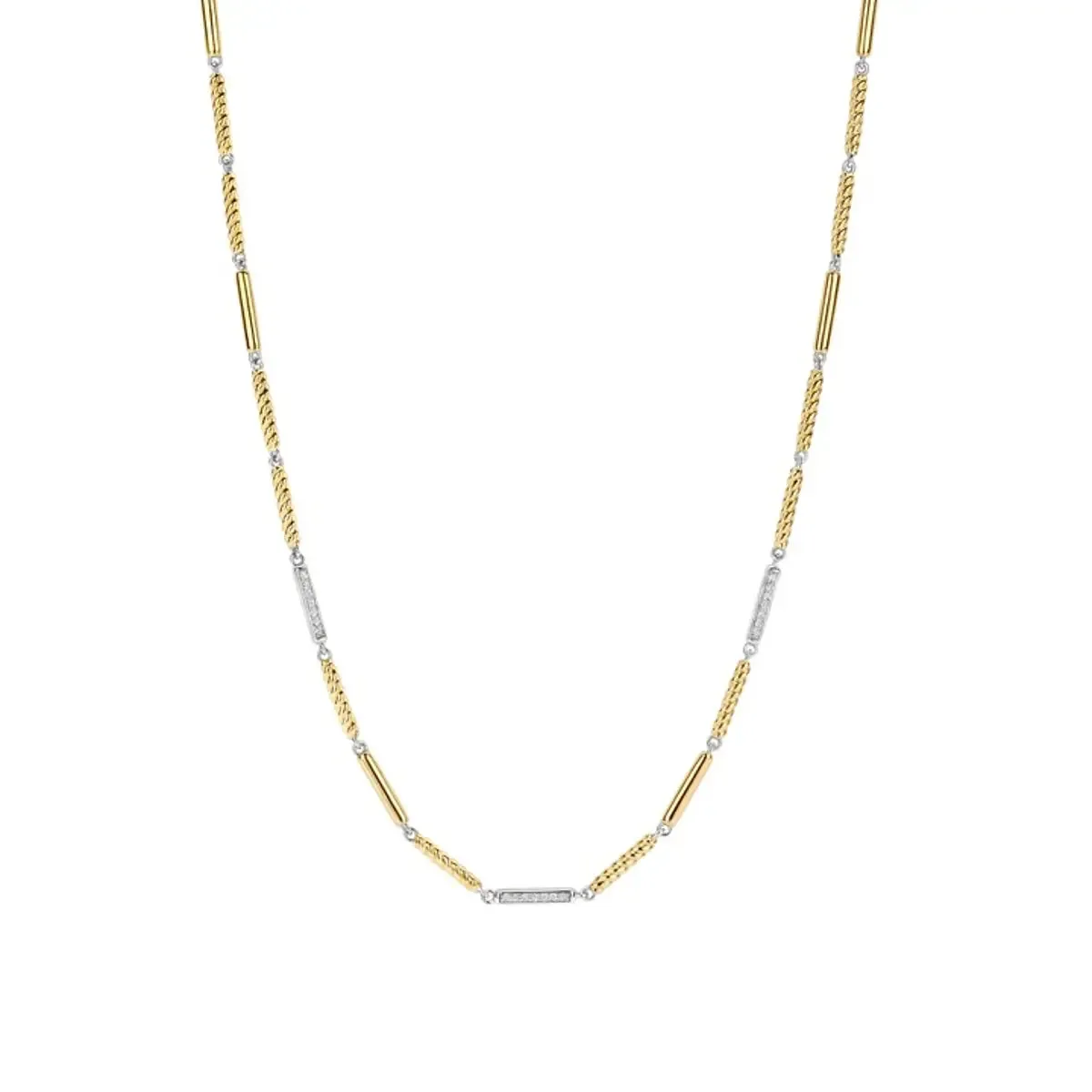 Ti Sento Collana in Argento Dorato 34088ZY