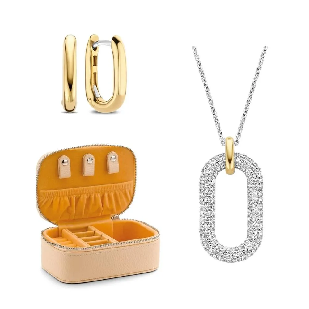 Ti Sento Set Collana e Orecchini in Argento 4856ZY